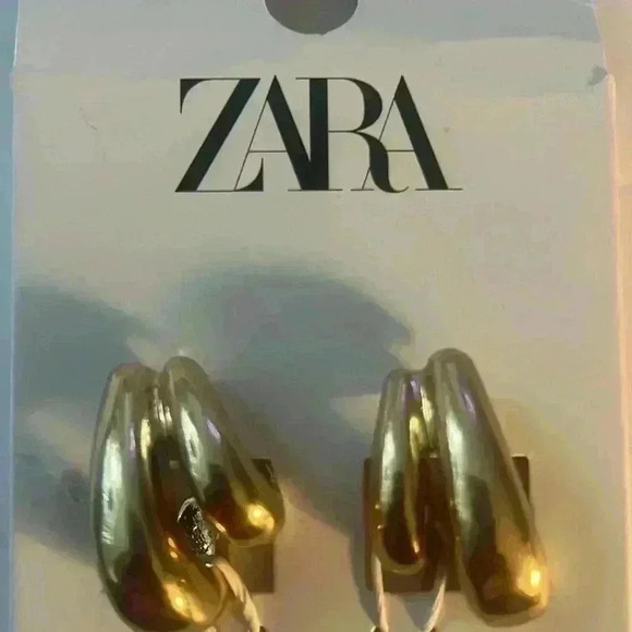 🔥🔥zara gold double ring - Picture 3 of 3